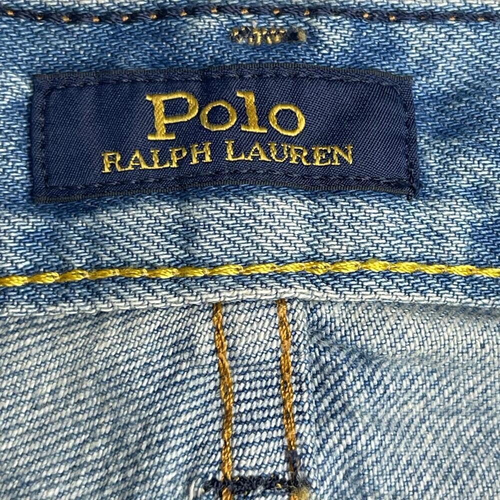 Polo Ralph Lauren Big Boys Sullivan Raw Hem Denim Shorts size 16 Slim New - Picture 4 of 12